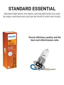 PHILIPS 24V 70W High Brightness Halogen Truck Lamp, Made Of Anti-UV Quartz Glass, High Pressure & Heat Resistant, Bright Lighting Without Glare, Plug And Play - A - View 9