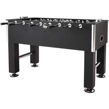 Foosball Table, 55 Inch Standard Size Foosball Table, Indoor Full Size Foosball Table For Home, Family, And Game Room, Soccer With Foosball Table Set, Includes 4 Balls And 4 Cup Holders - Black - View 8
