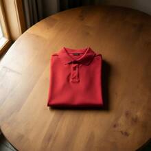 Men's Premium Summer Polo Shirt: Style And Comfort - 紅色 - 查看 2