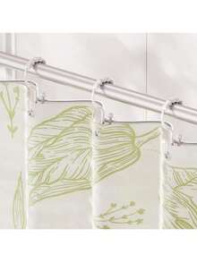 3个浴帘挂钩，浴室挂钩，窗帘挂钩，塑料浴帘挂钩，带滚轮的浴帘挂钩，防水防锈，浴帘挂钩环，双钩浴帘挂钩，浴帘挂钩，适用于浴室、卧室、厨房、露台、衣柜等。耐用、防水、防锈，带滑动杆和浴帘挂钩。 - A - 查看 3