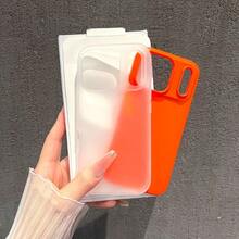 Minimalist And Stylish Jelly Two-In-One Phone Case, Compatible With IPhone 17 Pro Max, 16, 15, 14, 13, 12, And 11 Pro Max. Available In Multiple Colors For A Fashionable And Refined Look. - Yellow - View 7