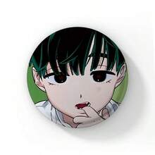 58毫米可爱卡通女孩苏阿软扣胸针，外星人动漫舞台苏阿TILL IVAN胸针，Mizi Luka徽章别针，硬币胸针，背包装饰，圆形徽章，包包帽子配饰礼品 - 58 mm - 查看 45