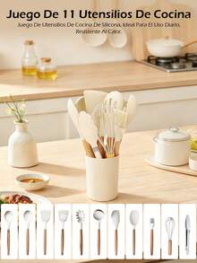 Juego de utensilios de cocina antiadherentes de cerámica, olla cacerola y sartén, ollas de cocina con mangos resistentes al calor, revestimiento de granito blanco, libre de PFOS/PFAS, regalo para mujeres, regalo de Navidad - Gris - Ver 3