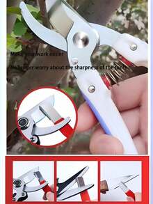 1pc Professional Manual Kitchen Knife Sharpener With Non-Slip Handle, Durable For All Knife Types, Including Garden Shears - Multicolor - View 3