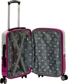 ¡RecomendadoRockland - Juego de 2 ruedas de policarbonato expandible, 20 pulgadas, 28 pulgadas, 2 toneladas blancas, 2 Piece (20"/28"), Melbourne Hardside - Equipaje con ruedas giratorias expandibles¡Top de Temporada - 2 toneladas blancas - Ver 7