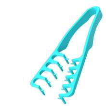 1/2pcs Set Fluffy Wide-Tooth Hair Comb And Curling Tool Kit, Suitable For Men And Women With Different Hair Types - Multicolor - View 11