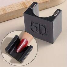 Professional Strong U-Shaped PET Material Cat Eye Nail Magnet, Multi-Functional French Manicure Strong Magnetic Design, Suitable For Beginner Automatic Cat Eye Mold Auxiliary Tool, Automatic Cat Eye Nail Art Tool - Multicolor - View 7