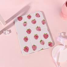 1pc Protective Cover With Pen Slot Multi-Angle Magnetic Stand Cover With Auto Sleep/Wake,Kawaii Tablet Case Compatible With Pro/Air/Compatible With Samsung Galaxy A9/S9/S7/S10+/Compatible With XIAOMI Pad/5/6/7 - Multicolor - View 4