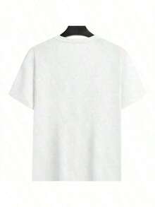 Anime Robot Robloxs Face-Shirts Women Fun Tees Crew Neck Short Sleeve Shirts Women Clothing Harajuku Shirts-Chic Republic  Basic Crew Neck-Shirts,Fashionable And Personalized-Shirts,Modern Unisex Design - trắng - Xem 3