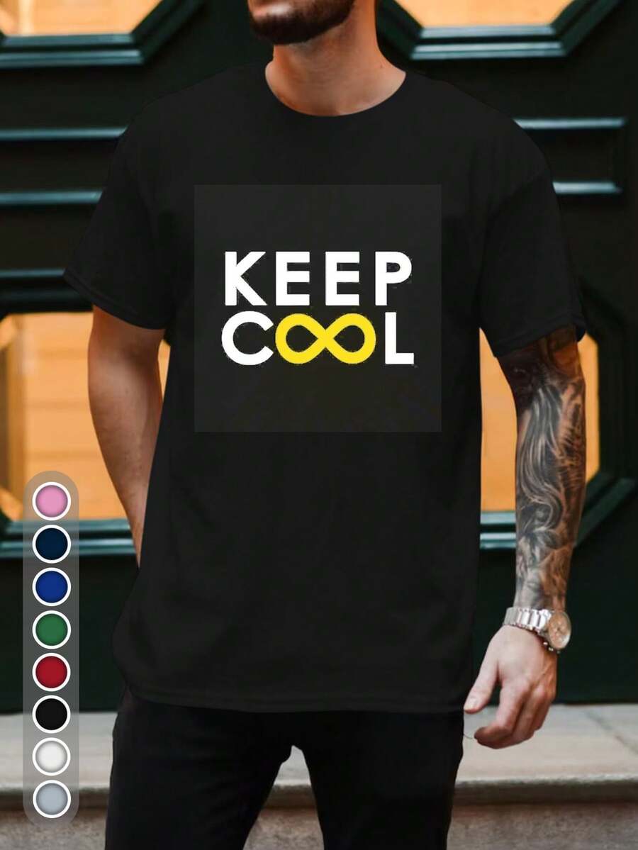 Men Outdoor Tees & Tanks - Black - View 1