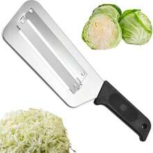 1pcs Cabbage Salad Chopper, Cabbage Slicer Chopper, -Double-Layer Cabbage Chopper, Onion Chopperaterfall Effect - 黑色 - 查看 7