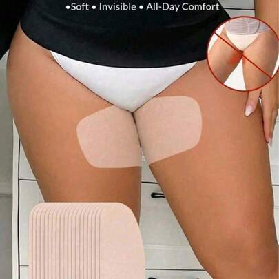 1/10/20 piezas Protectores transparentes para muslos, mangas invisibles para muslos, protectores de muslos transpirables e impermeables, unisex, regalo personalizado para prevenir el roce de los muslos en invierno, regalo de San Valentín/cumpleaños