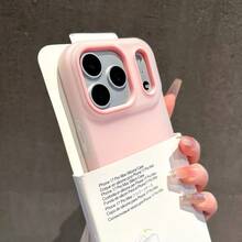 Minimalist And Stylish Jelly Two-In-One Phone Case, Compatible With IPhone 17 Pro Max, 16, 15, 14, 13, 12, And 11 Pro Max. Available In Multiple Colors For A Fashionable And Refined Look. - Yellow - View 2