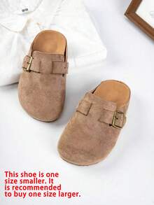 Children's Thick Sole House Slippers, Suitable For Outdoor And Indoor Wear, Spring/Summer - Khaki - View 4