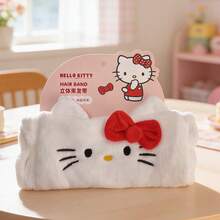 Miniso Stitch/ Plush Hair Band, Soft Skin-Friendly & High Elastic Headband For Home Washing And Skincare (1 PC) - Multicolor - View 6