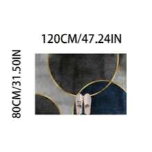 1 pieza Patrón floral bohemio, adecuado para sala de estar, dormitorio, comedor y oficina - Rectangular, tejido ligero con patrón colorido para balcón - Multicolor - Ver 16