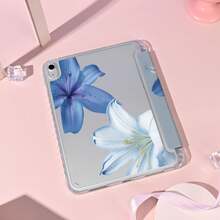 1个带笔槽的多角度磁吸支架保护套，支持自动休眠/唤醒功能，可爱平板电脑保护套，兼容Pro/Air/三星Galaxy A9/S9/S7/S10+/小米Pad/5/6/7 - 彩色 - 查看 6