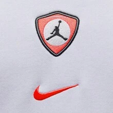 Jordan 男士 AS M J FLT FLC 圆领 LB 针织卫衣 IQ0539-100 - 白色 - 查看 3