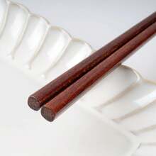 100pcs Reusable 9.5 Inch Natural Uncoated Non-Slip Asian Chopsticks, Lightweight Bulk Wooden Chopsticks Suitable For Home, Restaurant, Party, Sushi, Noodles - Multicolor - View 11