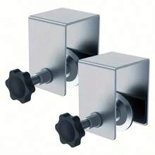 2PCS Coldrolled Steel Drawer Fixing Clips Drawer Front Installation Clamps - Furniture Cabinet Mounting Hardware Tool For Drawer Front Installation, Cabinet Assembly, Furniture Repair, Home Improvement, Woodworking DIY, Kitchen/Bathroom Drawer Fixing - High-Strength Sturdy Coldrolled Steel, Secure Anti-Slip Holding, Easy Quick Alignment, Labor-Saving Installation, Reusable Durable Design, Essential Drawer Mounting Helper For Homeowners & Furniture Installers - default - 查看 1