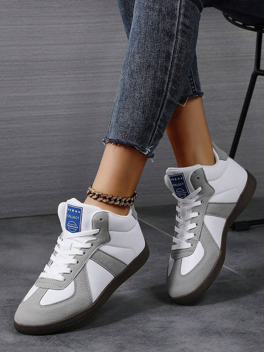 Original Women's Casual Shoes, German Shepherd Shoes, New Spring/Summer Low-Top Sports Sneakers, Casual Athletic Shoes, Student Bestsellers, Couples Leisure Shoes, Large Size Work/Commute Shoes, Size 35-46 - White - View 1