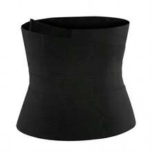 Waist Trainer Corset, Breathable Waist Belt For Abdominal Control And Compression - Black - View 8