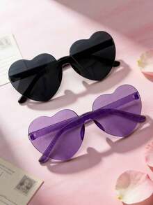 2 piezas, 14 piezas, 8 piezas, 5 piezas, 12 piezas, 16 piezas, 25 piezas, 50 piezas Surtido de elegantes vasos con forma de corazón, adecuados para fiestas y todas las estaciones - Multicolor - Ver 39