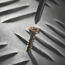 TurboGold Pozi Double Countersunk Multipurpose Wood Screws TRADE PACK 1400 Pcs - A - View 5
