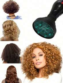 Diffuser Rambut Silikon Lipat untuk Salon, Diffuser Pengeriting Rambut Multi-Warna, Cocok untuk Penataan Rambut di Rumah/Perjalanan, Cocok untuk Wanita Elegan/Pecinta Rambut/Hadiah Hari Valentine - 1 barang - View 7