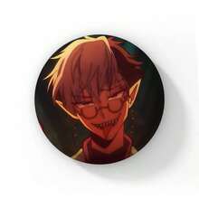 Broche de 58mm, se puede usar como accesorio para mochila, personaje de anime, insignia de cosplay de dibujos animados, decoración de ropa, regalo para amigos, estilo navideño - 58mm - Ver 26
