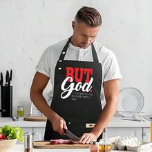 A Christmas Apron With A Front Pocket And Chef Pocket – Thickened Cooking And Baking Apron, Suitable For Home Kitchens, Restaurants, And Food Trucks – Holiday Gift - AZX0001 - 查看 8