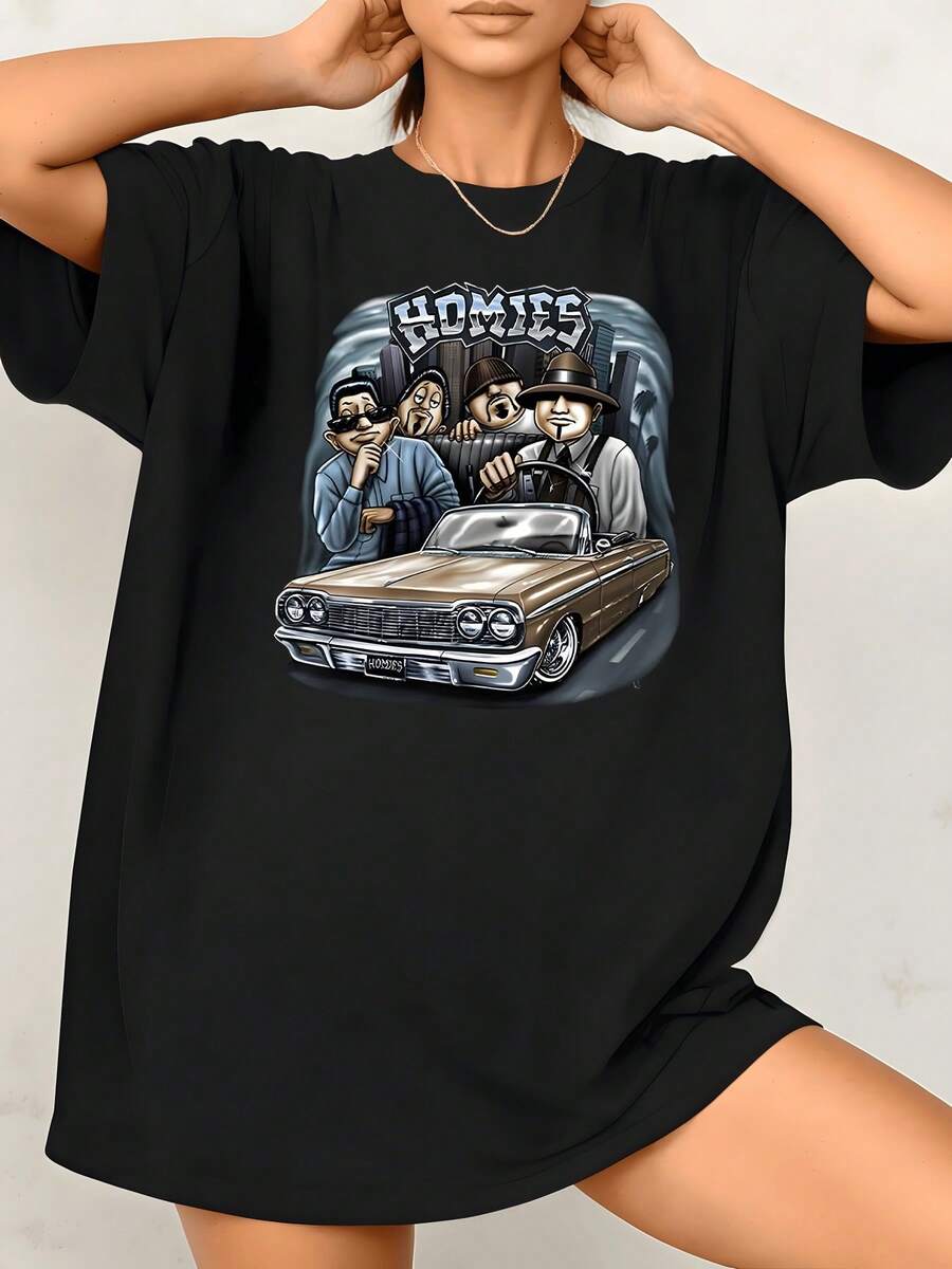 Women T-Shirts - Black - View 1