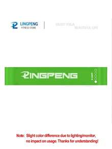 LINGPENG 1pc Resistance Band, Fitness Yoga Pilates Elastic Circle, Sports Resistance Band, Women Exercise Elastic Circle, Thin Resistance Circle, Elastic Hip Circle, Mini Fitness Resistance Loop - Multicolor - View 7