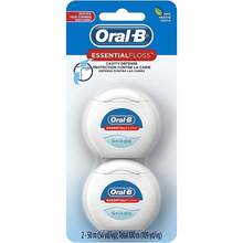 Cavity Defense Dental Floss, 50m, 2-Pack, Advanced Oral Care for Daily Use - como en la foto - Ver 2