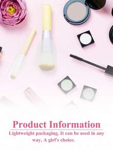 15/5/1pc Makeup Brush Hair Cap To Prevent Hair From Frizzing. Brush Storage Case With Hair Protection Cover To Keep Dust Off. Easy To Carry When Going Out. - Clear - View 5