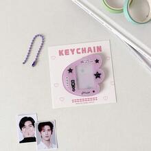 1pc Cute Cartoon 1 Inch Wing Shaped ID Card Holder, Idol Fan Certificate Protector, Bag Charm - Wing Card Holder - View 11
