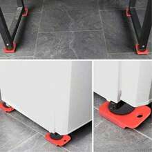 5 Heavy-Duty Furniture Handling Machines Handling Machines And Mobile Sliders Stable And Simple And Easy To Operate Can Move Furniture And Other Heavy Objects To Any Surface Position - 紅色 - 查看 7