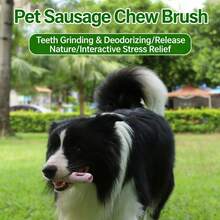 Dog Chew Toys Bite-Resistant Slow-Feeding Interactive Dog Toys - 紫色 - 查看 5