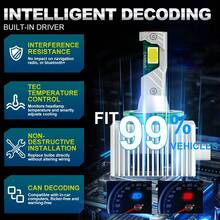 TOAUTO 2个150W 60000LM D1S D3S LED汽车大灯灯泡 D2S/R D4S/R涡轮增压灯 冷白光 汽车灯 即插即用 - A - 查看 9