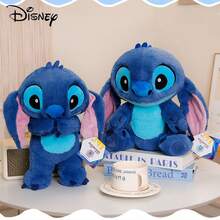Disney Búp bê nhồi bông Stitch được ủy quyền, búp bê Stitch có tai cử động được, búp bê nhồi bông Stitch ngồi dễ thương đeo ba lô, quà tặng lễ hội/sinh nhật cho trẻ em. - Nhiều màu - Xem 2