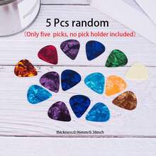 Unique 3D Printed Mini Guitar Amplifier Pick Holder | Cool Guitar Accessory | Compact Pick Storage | Mini Guitar Amplifier Pick Holder / Miwayer Guitar Pick Holder / 3D Printed Large Capacity Portable Amplifier Shaped Guitar Pick Holder With 5 Slots / For Guitar Accessories, Suitable For Back To School (Picks Not Included) - 3D Pick Storage - View 11