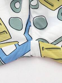 Balabala 儿童防蚊裤，男女童款，轻便透气，夏季户外裤 - 白藍色調 - 查看 5