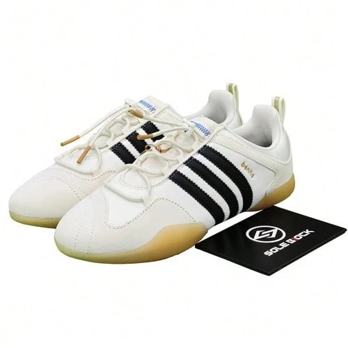 Adidas Bad Bunny X Ballerina 'Off White Black Gum' JQ9229 Size Unisex - 白米色 - 查看 1
