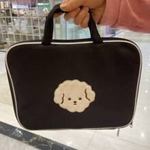 1pc Checkered Cute Cartoon Laptop Sleeve Bag, Fits 11/13 Inch Laptops, With Inner Lining, Essential For Back To School Season - Computer Handbag - View 12