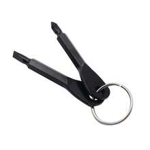Destornillador portátil multifunción mini con punta de llave, destornillador/colgante/herramienta práctica - multicolor - Ver 3
