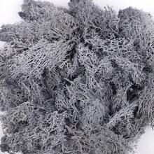 20g Musgo verde artificial preservado, manualidades de jardín DIY, decoración del hogar, paisaje en miniatura de césped artificial - Multicolor - Ver 38