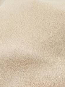 Camisa de manga larga con cordones frontales para hombre, otoño - Albaricoque - Ver 4