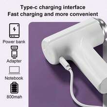 无线电动手持搅拌器，小型手持式奶泡器，烘焙打蛋器，万圣节和圣诞节的理想礼物 - 彩色 - 查看 7