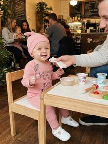 Newborn Baby Boys Girls Hospital Going Home Outfit Baby Shower Outfit For Grandma Grandpa Clothes Hand Picked For Earth By My Grandpa Grandma In Heaven Rib Knit Romper Jumpsuit Hat Set - 粉紅奶奶 - 查看 5