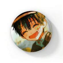 Broche de 58mm, se puede usar como accesorio para mochila, personaje de anime, insignia de cosplay de dibujos animados, decoración de ropa, regalo para amigos, estilo navideño - 58mm - Ver 21